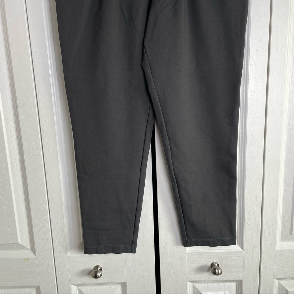 Modern Ambition (Mondetta) Pull On Knit Pants Women’s L Gray Casual Minimalist - Picture 4 of 13